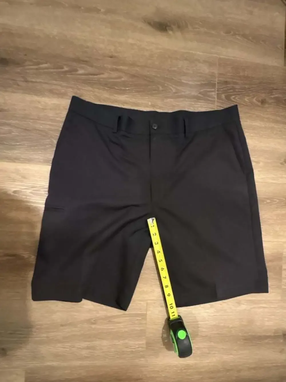SLAM Men's Performance Golf Tech Shorts in black